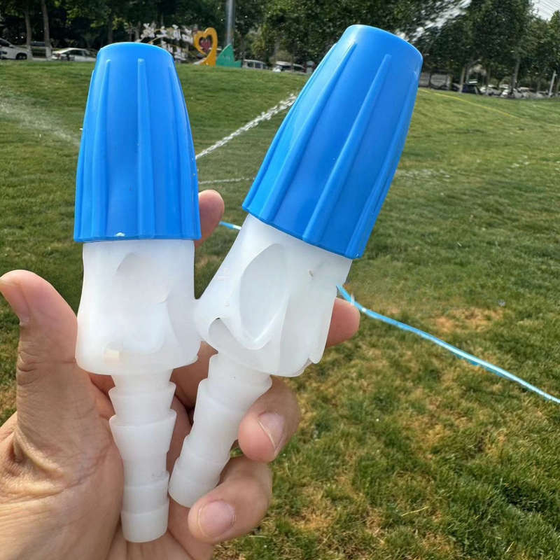 2Pcs Of 6 Minutes 2.54cm Abs Plastic Garden Hose Nozzle Sprayer Gun