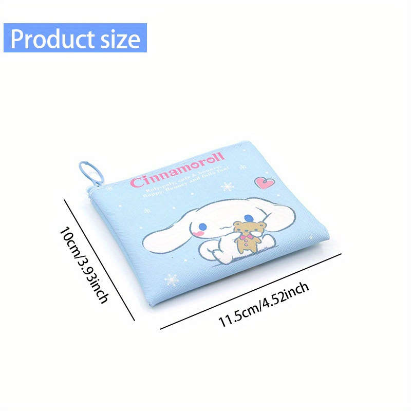 1pc Sanrio Girl Coin Purse Cute Mini with Positioning Printing for Women
