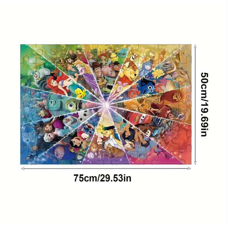1000 Piece Paper Jigsaw Puzzle For Adults