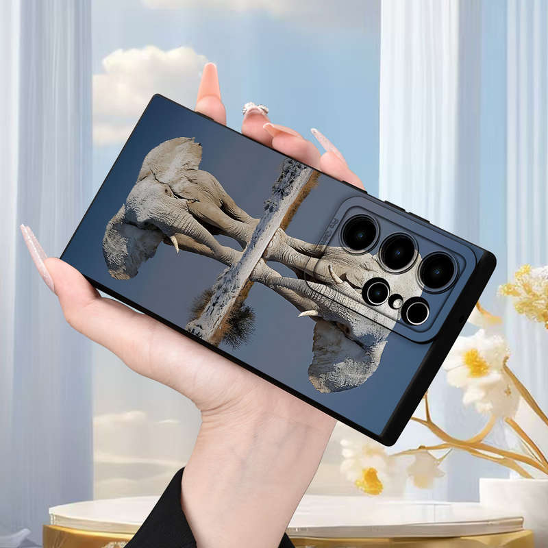 1pc Black For Samsung Galaxy A52 Phone Cases
