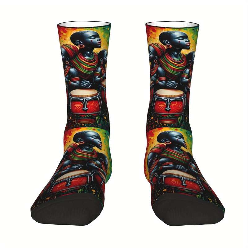 1 Pair Multicolor One Size Socks