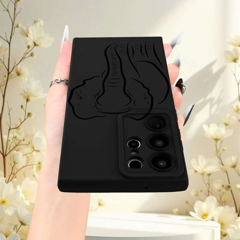 1pc Black For Samsung Galaxy A53 5G Phone Cases