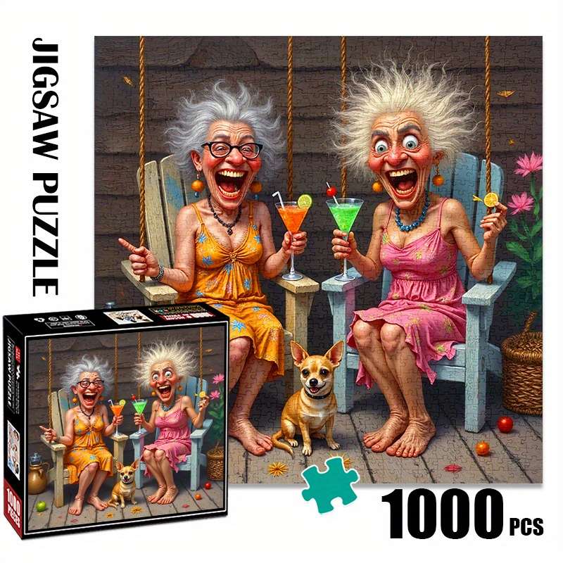 1000 Piece Paper Jigsaw Puzzle For Adults
