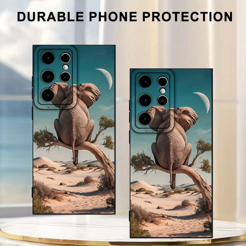 1pc Black For Samsung Galaxy A52 Phone Cases