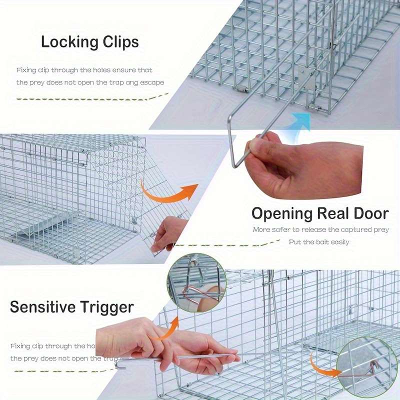 1pc Black Pet Cage