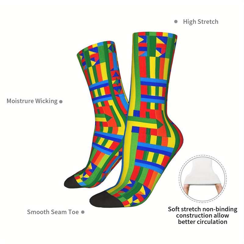 1 Pair Multicolor One Size Socks