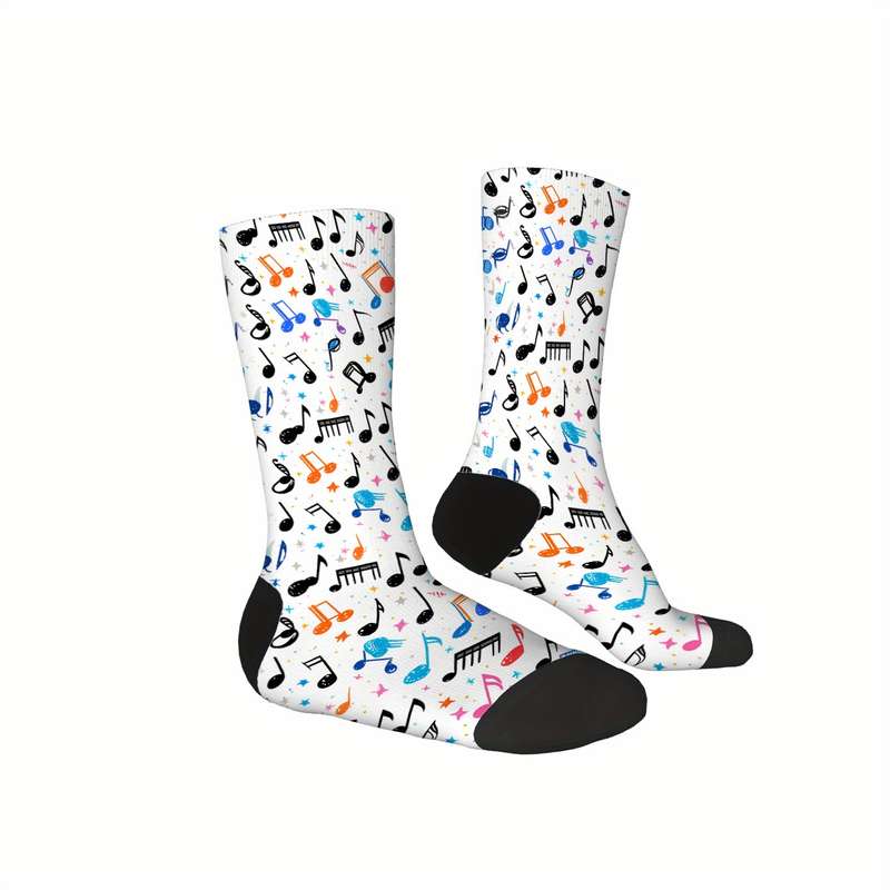 1 Pair Mixed Color One Size Socks