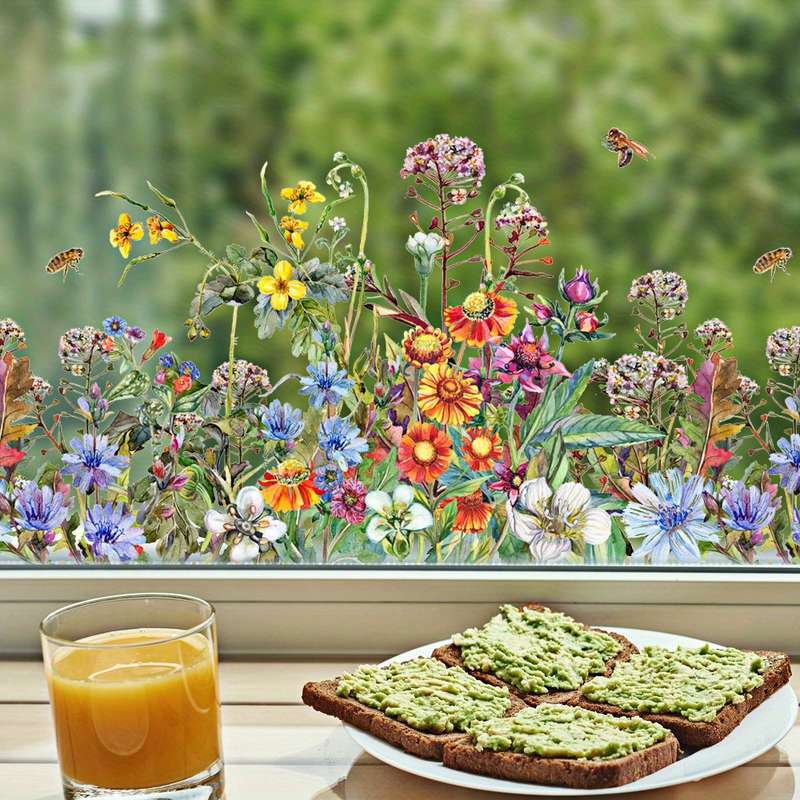 1pc 40x100cm Door Window Sticker