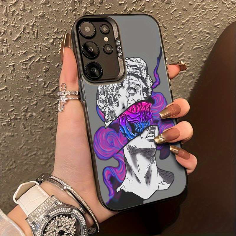 1pc Black For Samsung Galaxy A55 5G Phone Cases