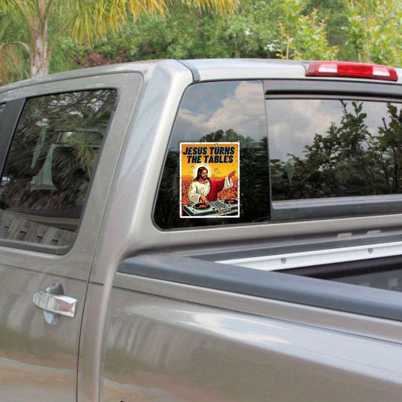 1pc Jesus Christian Themed Stickers
