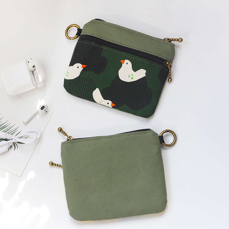 1pc Coin purse female cute duckling coin coin lipstick envelope mini cute card pack storage money f