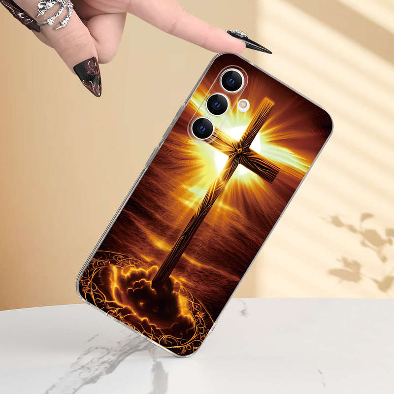 1Ps Transparent For Samsung Galaxy S21 Fe 5G Phone Cases