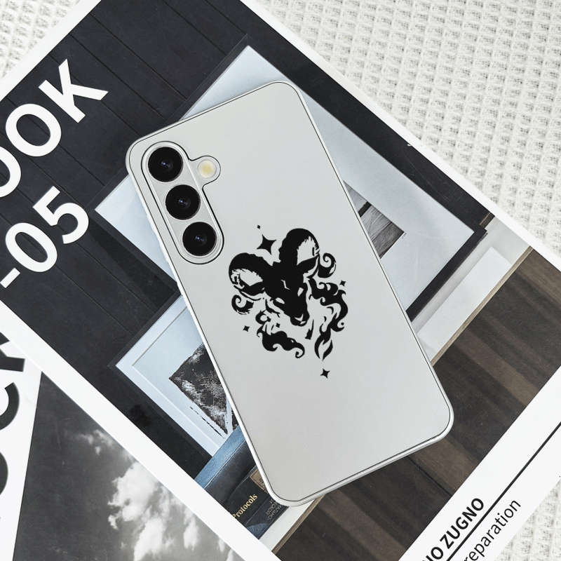 1pc  silvery  For Samsung Galaxy A21s Phone Cases