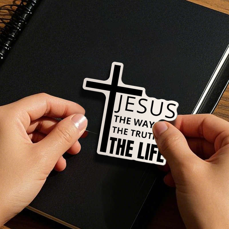 1pc Jesus Christian Themed Stickers