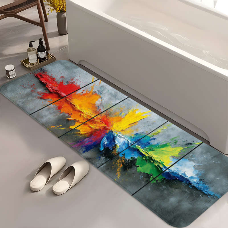 1Pc 15.7x59inch 40x150cm Floor Mat