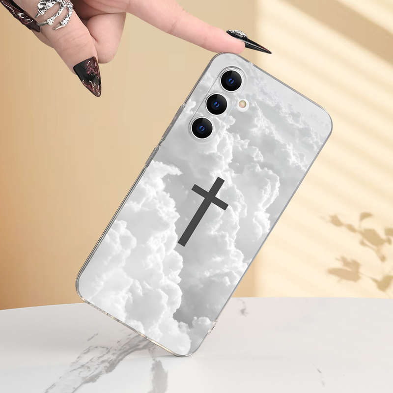 1Ps Transparent For Samsung Galaxy S21 Fe 5G Phone Cases