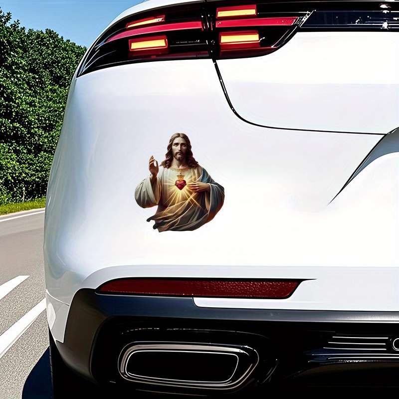6pcs Jesus Christian Themed Stickers