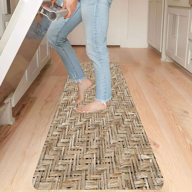 2Pcs 45x75cm And 45x120cm Floor Mat