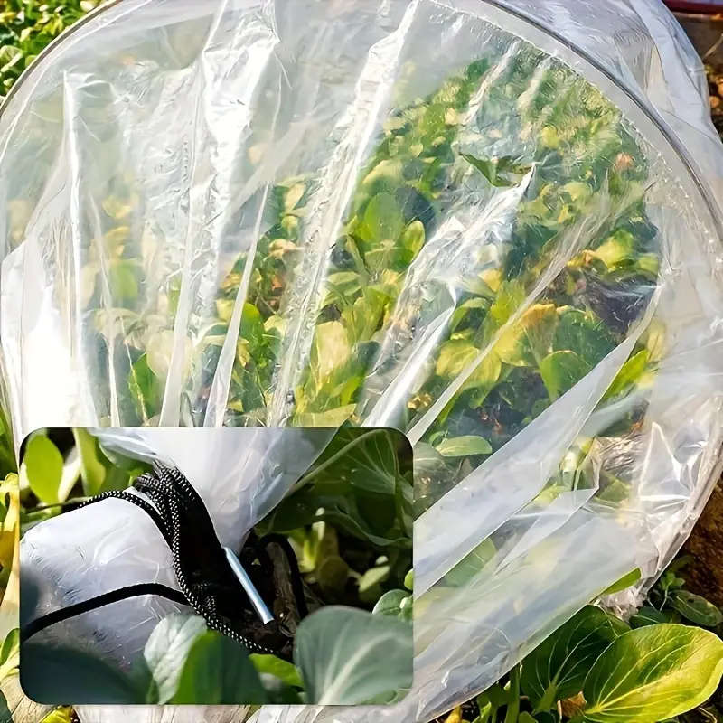I Mini Greenhouse Tunnel Kit Adjustable Strap Set