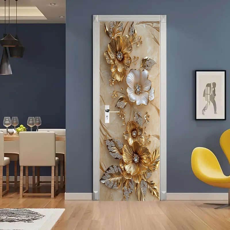 1Pc 76.96x199.9cm Door Window Sticker