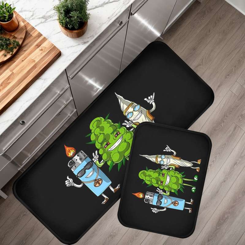 1Pc Art 50x80cm Floor Mat