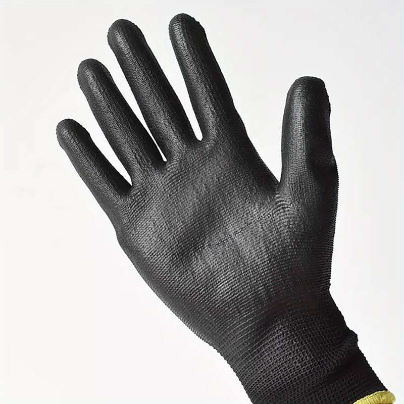 7 Pairs Gray Size M Multi Purpose Work Gloves