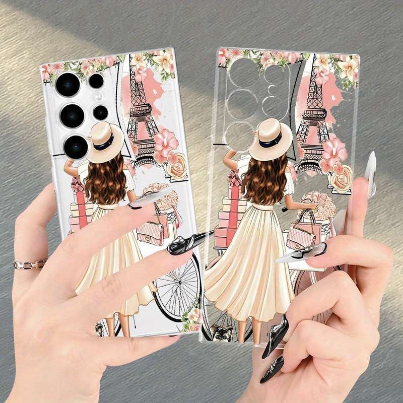 1pc Transparent For Samsung Samsung Galaxy S23 Add   Phone Cases