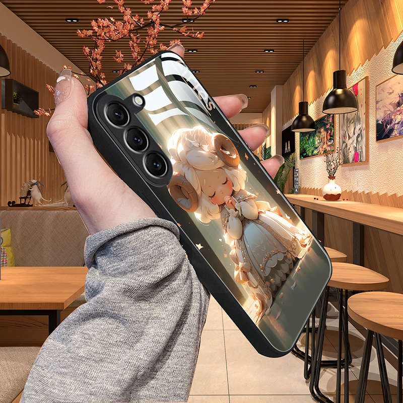 1pc Black For Samsung Galaxy A73 5G Phone Cases