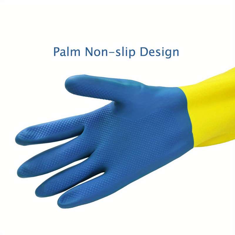2 Piars Size XL Household Cleaning Gloves