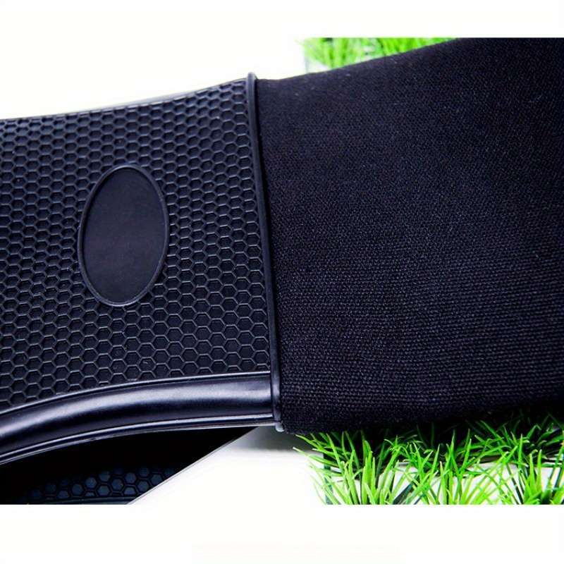 1pc Cellular Silicone Insulated Oven Gloves Thickened Heat-Resistant Baking Tools for High Temperat