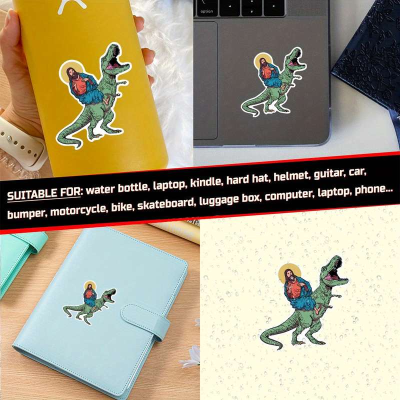 1pc Jesus Christian Themed Stickers