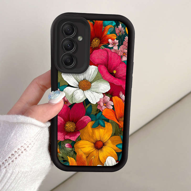 1pc Black For Samsung Galaxy S21 FE 5G Phone Cases