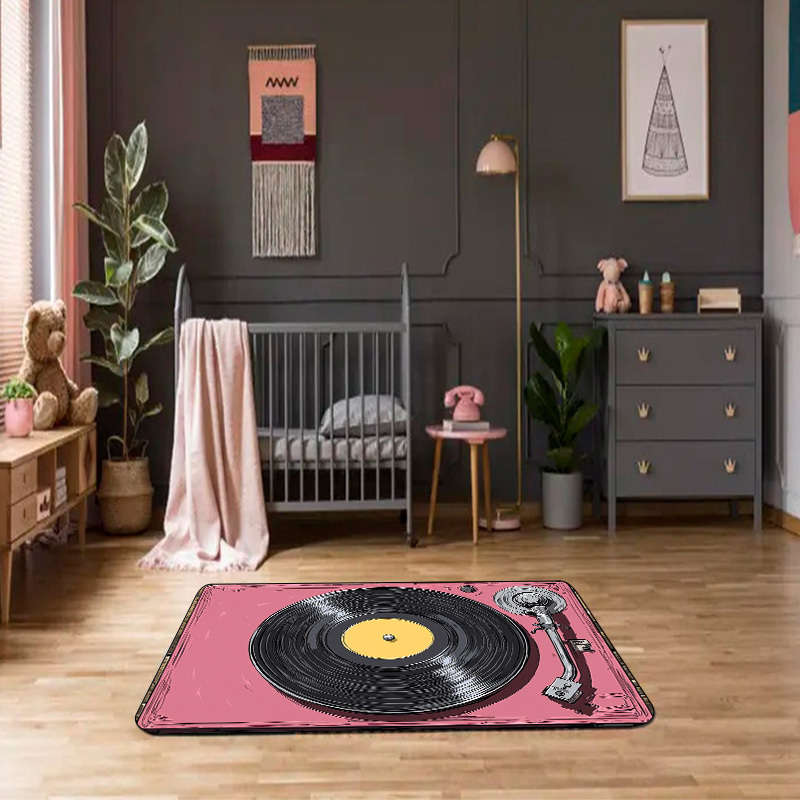 1Pc Pink 15.7x23.62inch 40x60cm Floor Mat