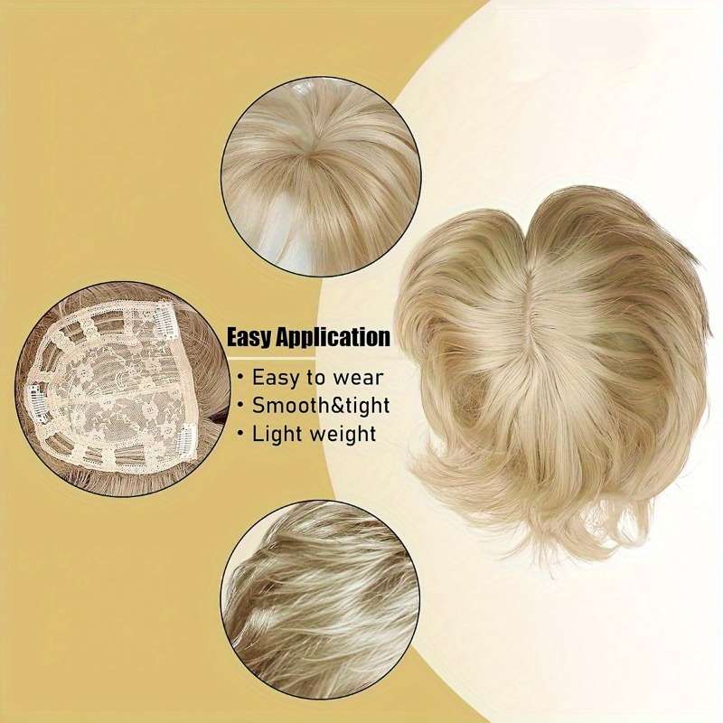 1Pc Dark Brown 10.16cm Fashion Design Wig
