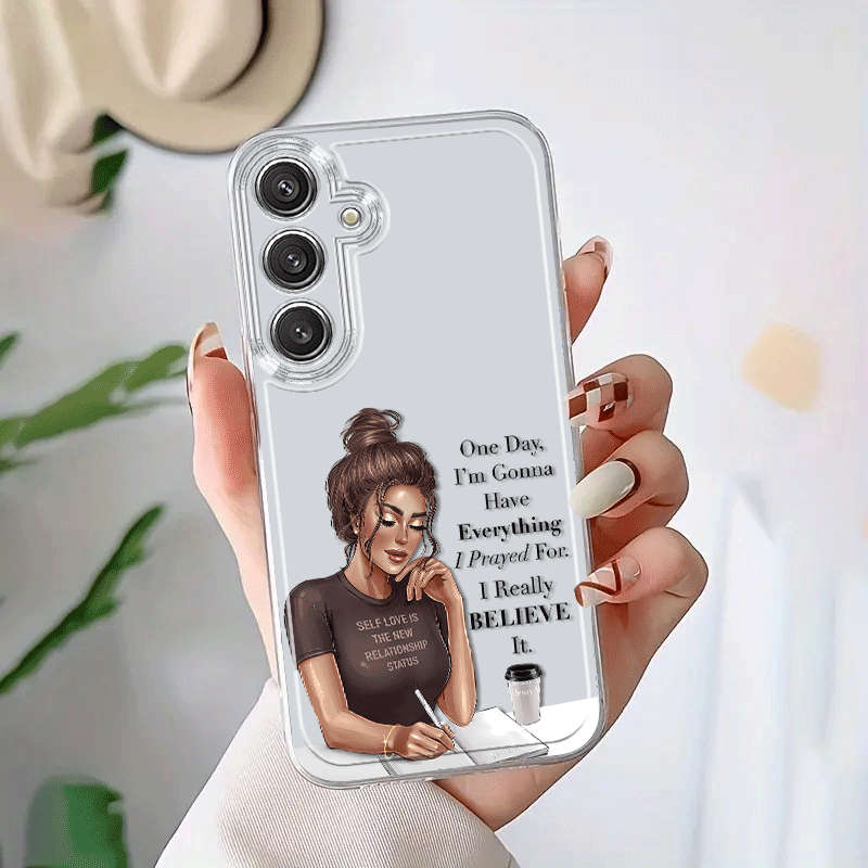1Ps Transparent For Samsung Galaxy A05 Phone Cases