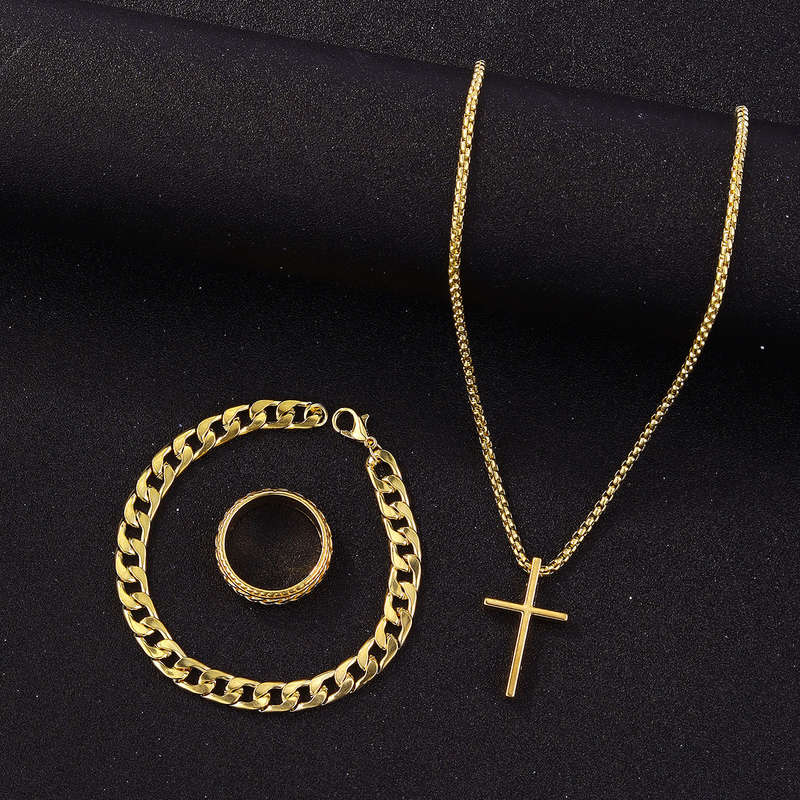 1 Piece Black Jesus Theme Pendant