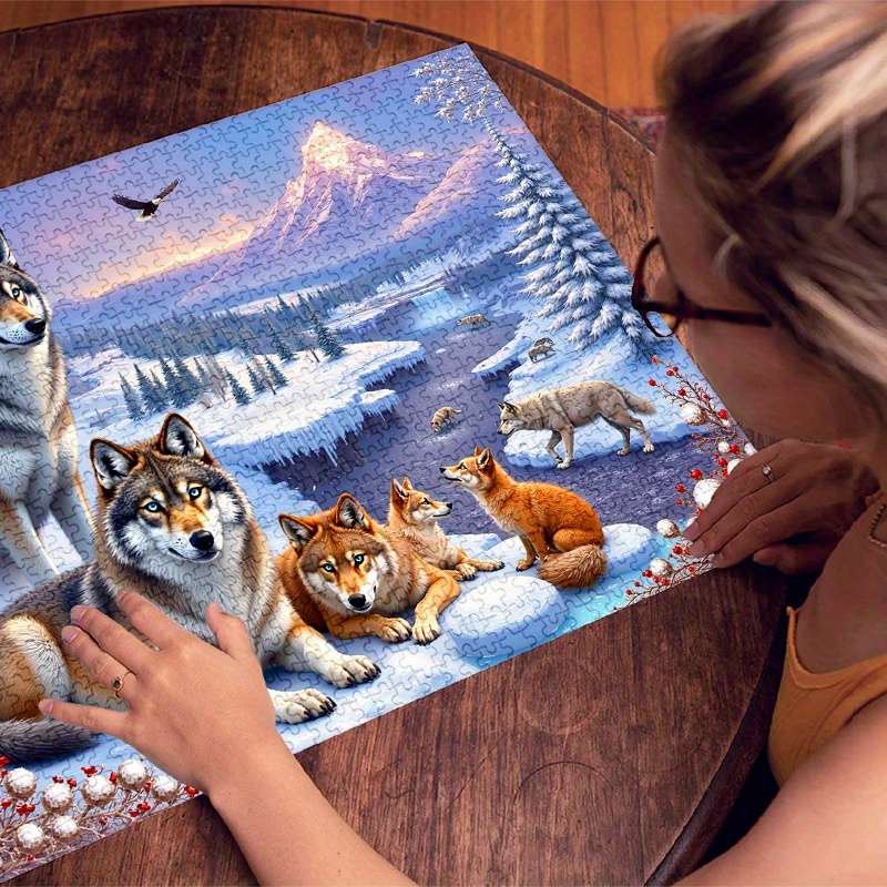 1000 Piece Paper Jigsaw Puzzle For Adults