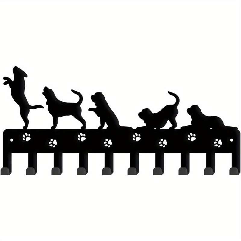 DogCentric Metal Key Holder  AnimalCrafted Hook Stand. Versatile And Mobile ItS a Top Wall