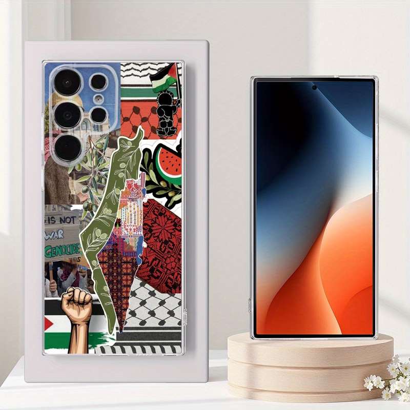 1pc Transparent For Samsung Galaxy S25 Ultra Phone Cases