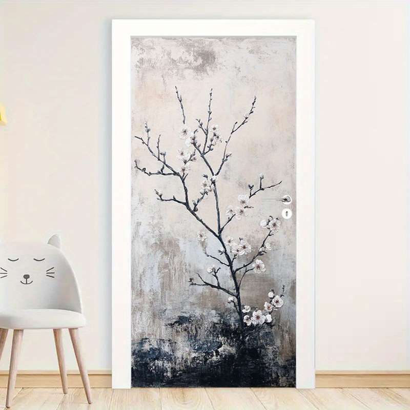 1Pc 95.0x214.88cm Door Window Sticker