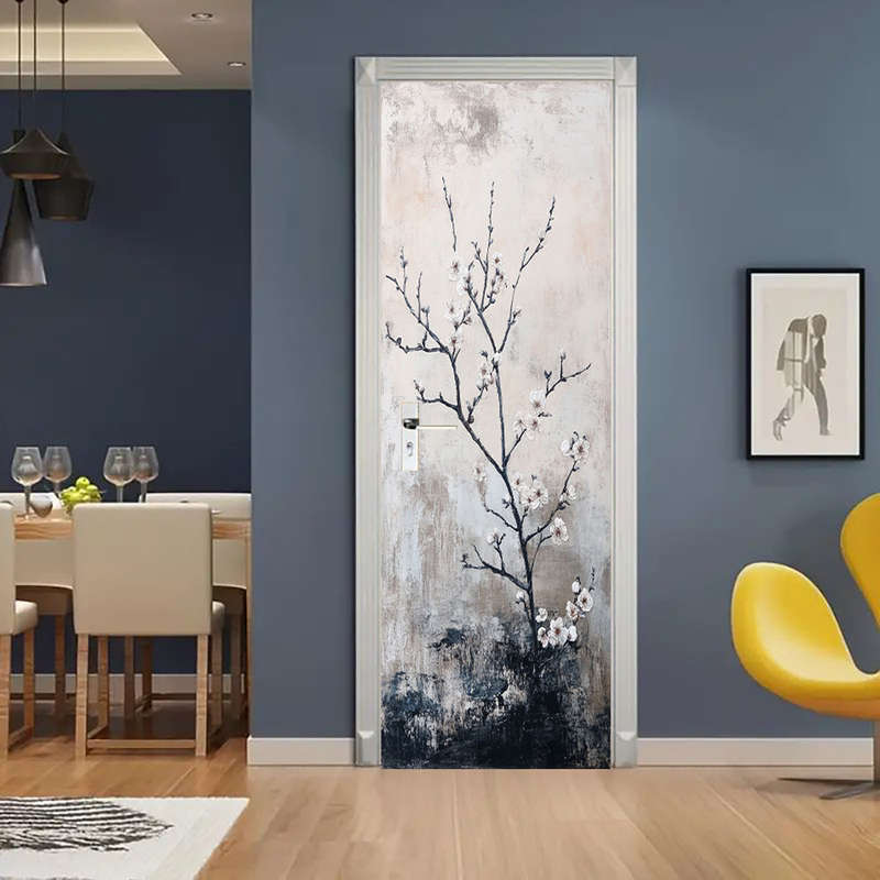 1Pc 95.0x214.88cm Door Window Sticker