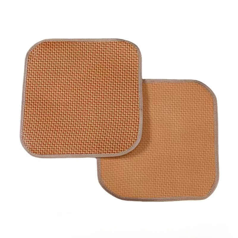 1piece Non Woven Rattan Mat Double Sided Cooling Pad