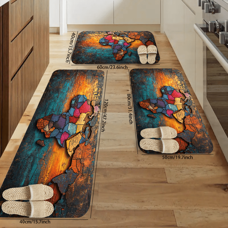 1Pc 40x60cm 15.7x23.6inch Floor Mat