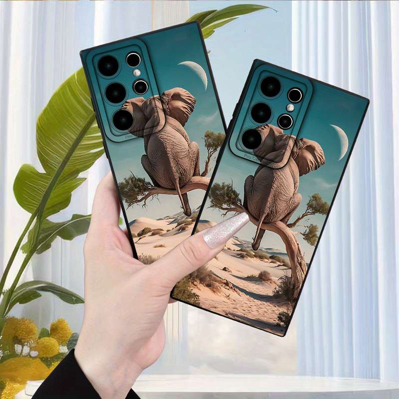 1pc Black For Samsung Galaxy A52 Phone Cases
