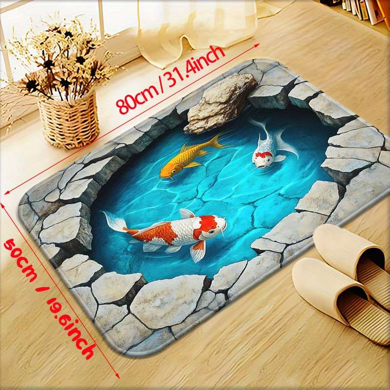 1Pc 60x90cm Floor Mat