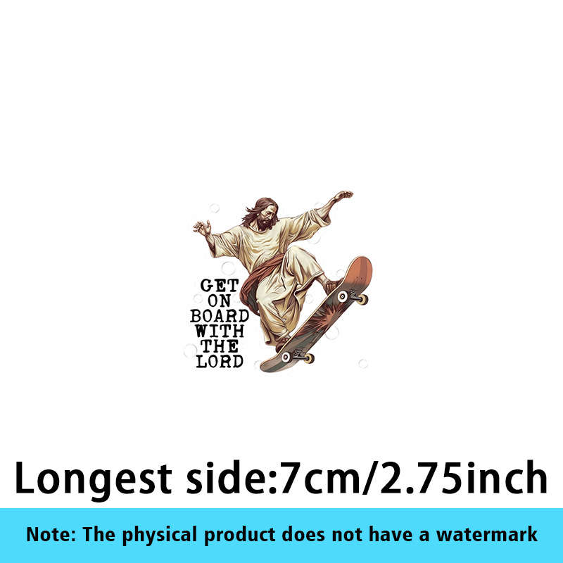 1pc Jesus Christian Themed Stickers
