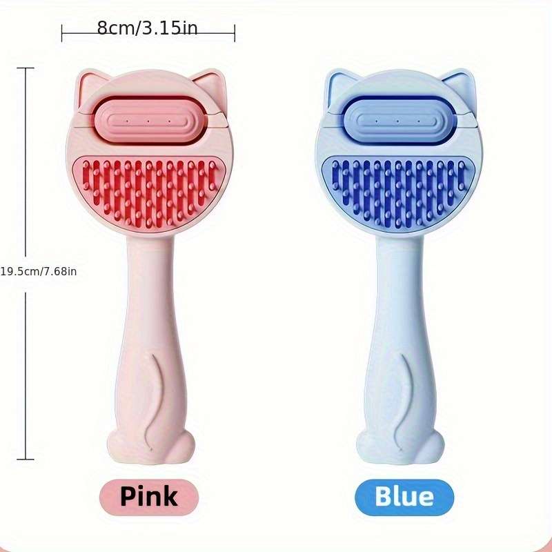 1pc Pink Pet Comb