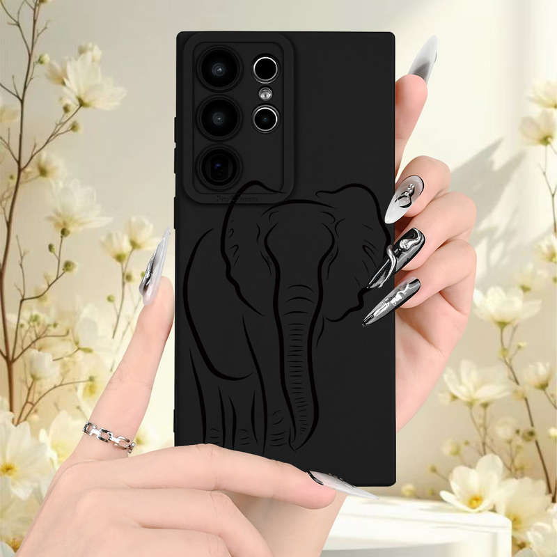 1pc Black For Samsung Galaxy A53 5G Phone Cases