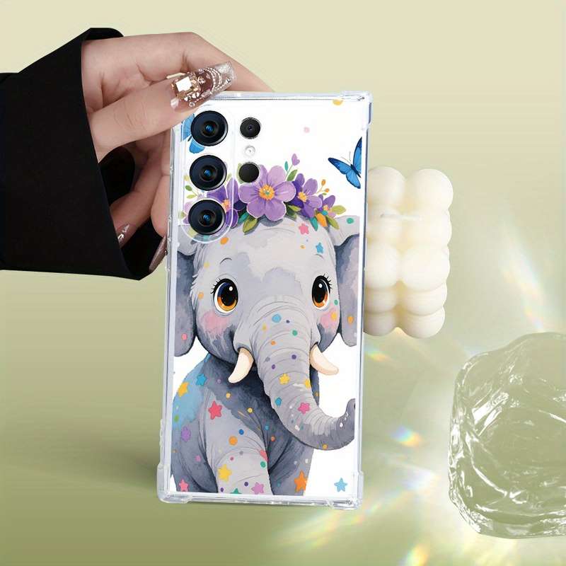 1pc Transparent For Samsung Samsung Galaxy S23 Phone Cases