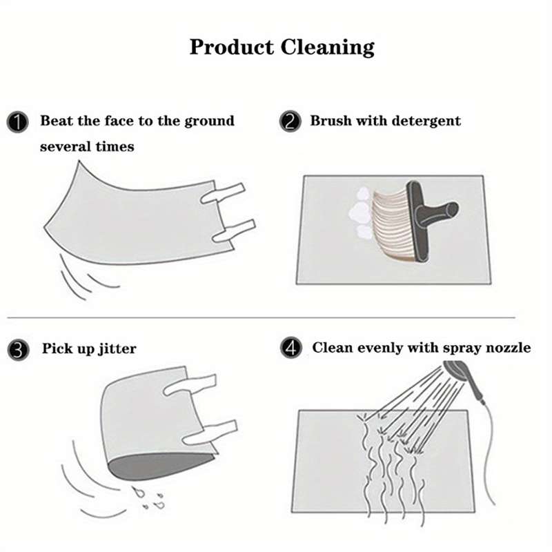 1Pc Diameter 100cm 39.37inch Floor Mat